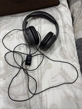 Plantronics Audio 655 DSP Wired Over-Ear Headphones - Black